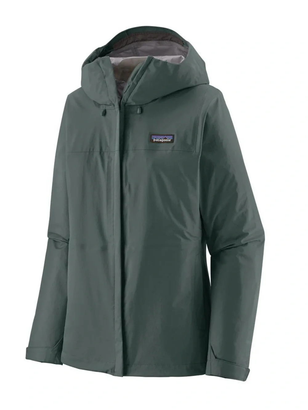 Patagonia Women's Nouveau Green Torrentshell 3L Rain Jacket XL - Picture 3 of 5